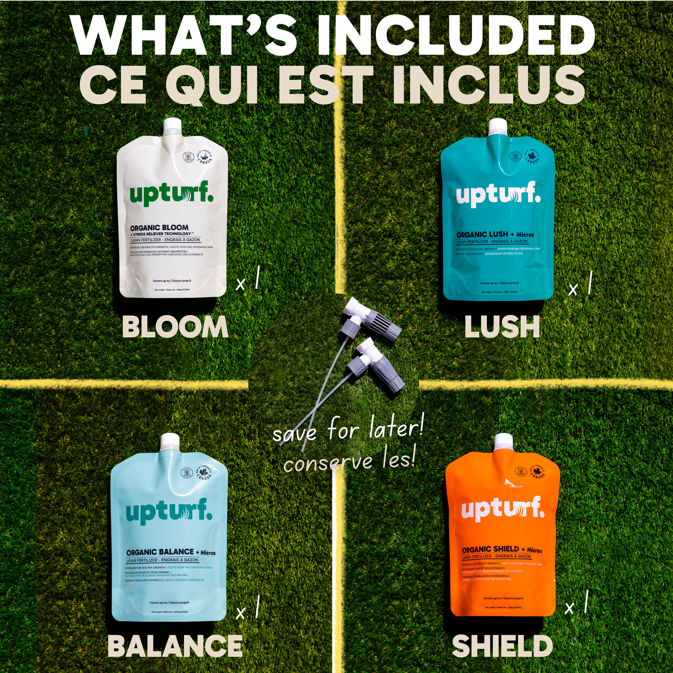 Plan de Traitement de Pelouse Intelligent Bio